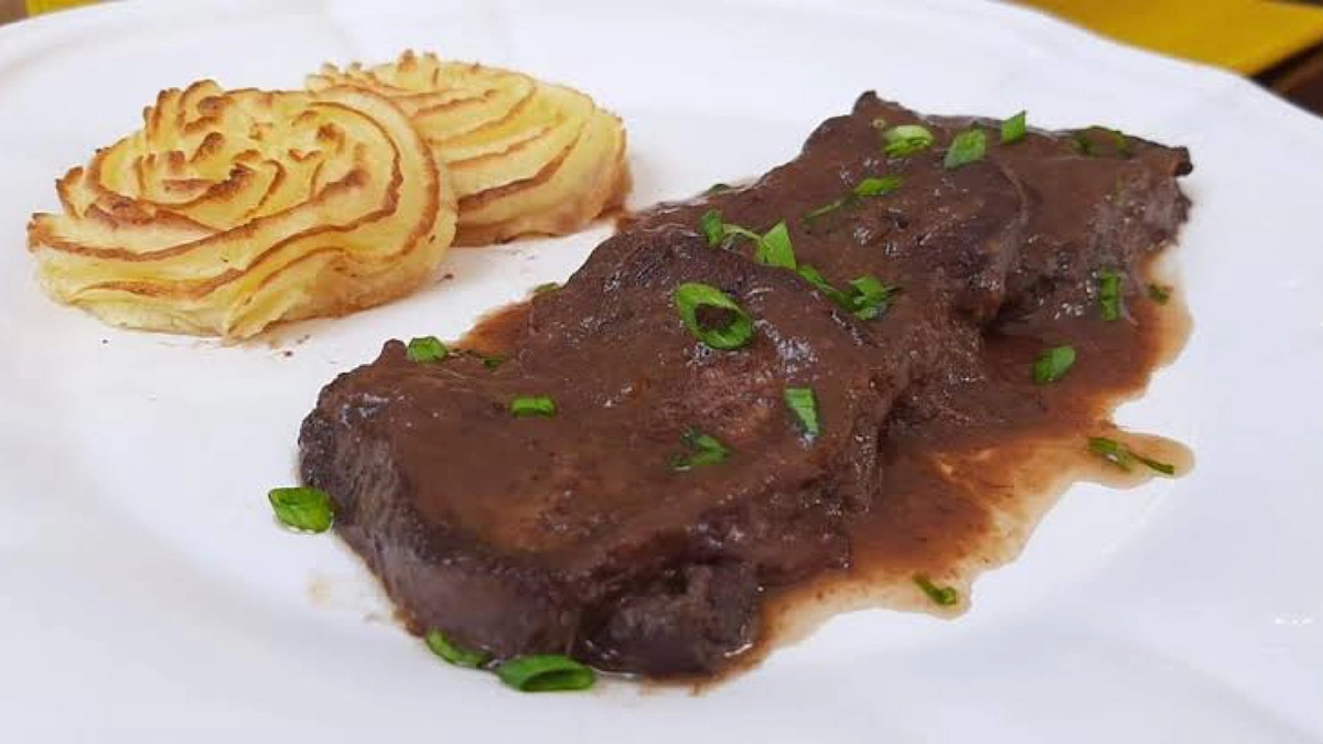 Receita De Lingua De Boi Com Vinho Receita De